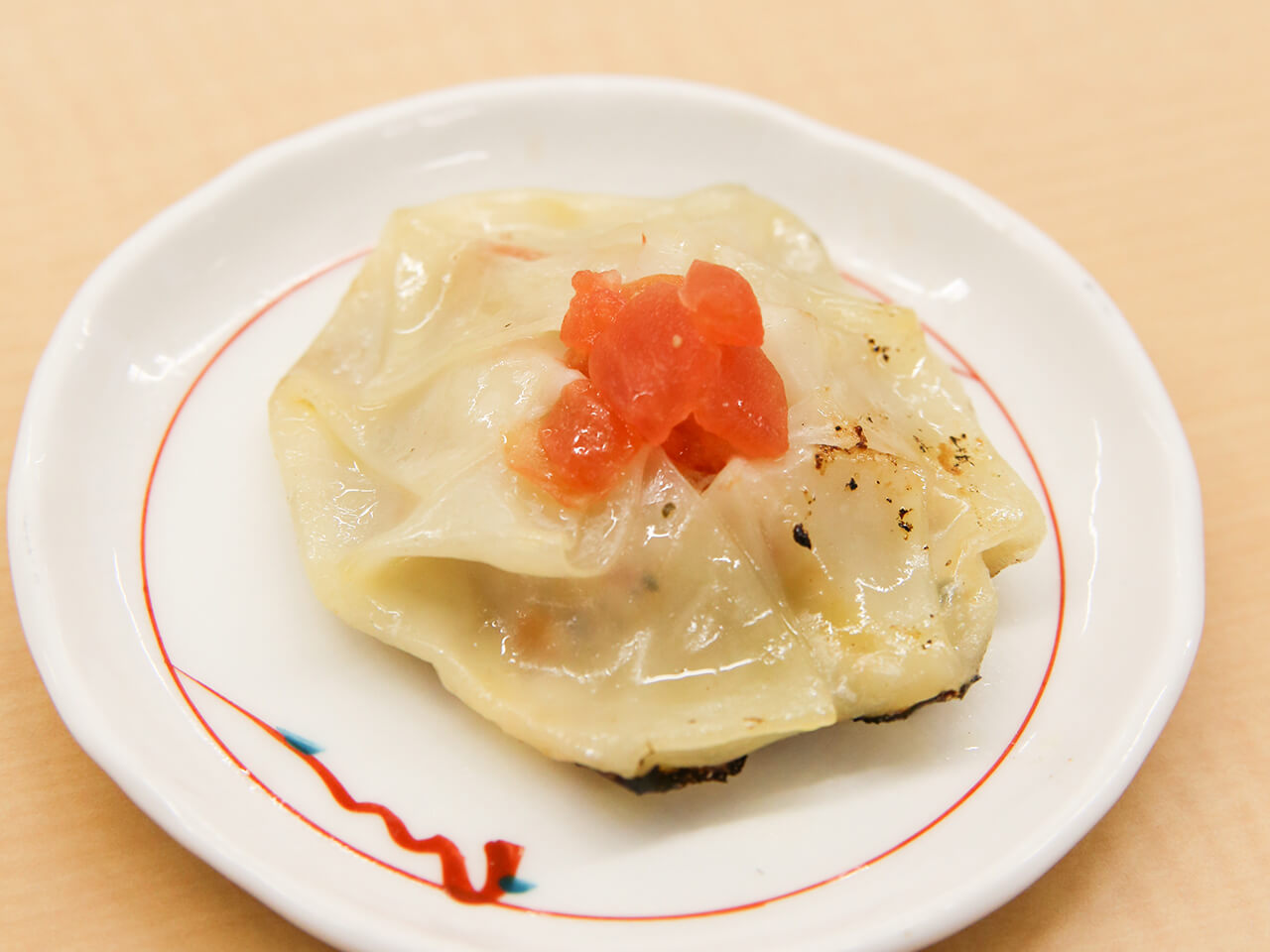 トマト餃子バジル風味